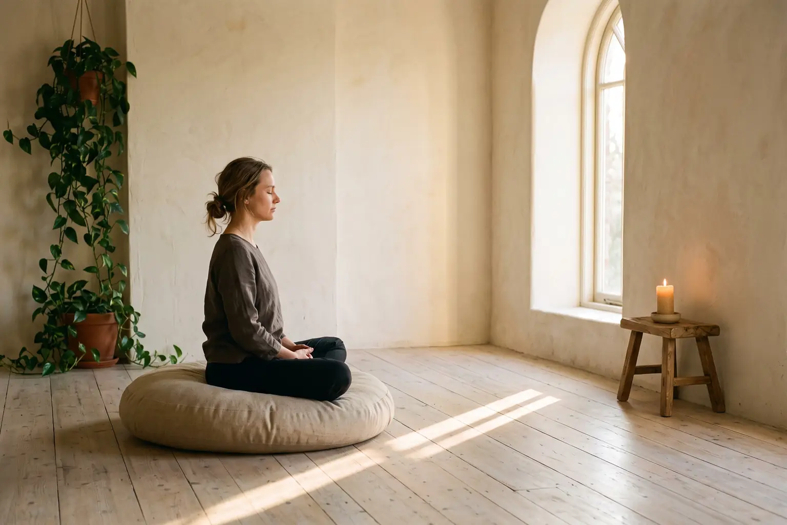 The meditation corner at CHH Wellbeing
